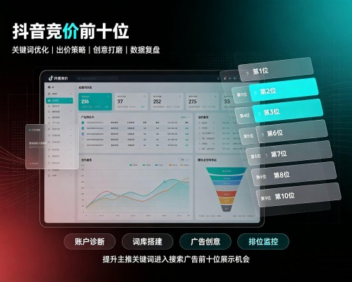边坝抖音搜索竞价